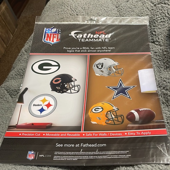 San Francisco 49ers fathead helmet set - Picture 2 of 2